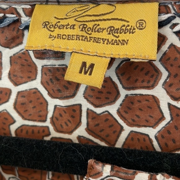 Roberta Roller Rabbit Tunic Coverup Top - Picture 5 of 9